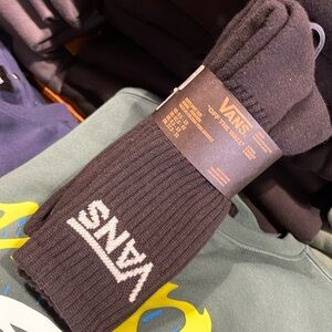 Vans Socks 3 pairs set CREW VANS.
"OFF THE WALL" Black/White
NWT